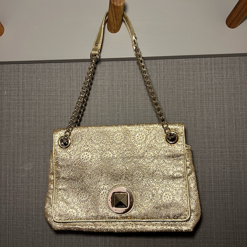 Kate Spade Evangeline Burnside Avenue Met Gold/Cream